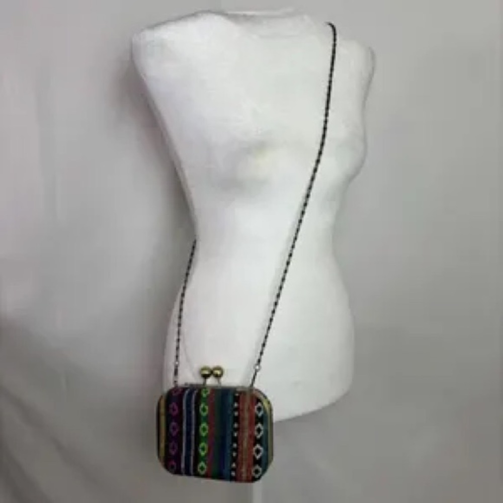 Colorful Patterned Crossbody Bag